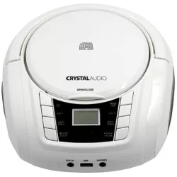 Crystal Audio BMBU2W Φορητό Ράδιο CD