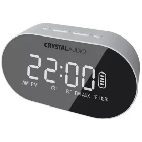 Crystal Audio BTC1-W Ράδιο-Ρολόι 