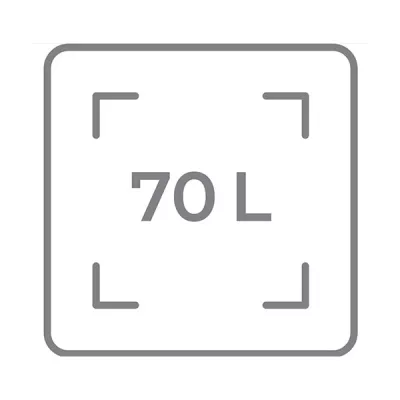 Χωρητικότητα 70lt