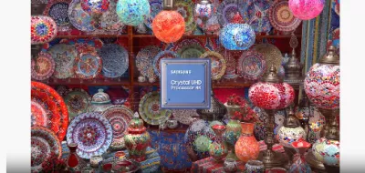 Ο Crystal Processor 4K αναβαθμίζει το περιεχόμενο για καθαρή εικόνα και ζωντανά χρώματα.