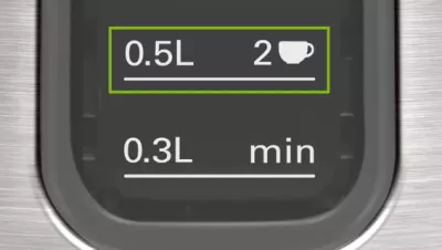 Ένδειξη Ποσότητας Νερού