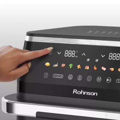 Οθόνη αφής LED με 12 προεπιλεγμένα προγράμματα