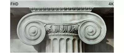 Εκπληκτική ανάλυση οθόνης. Ανάλυση 4K