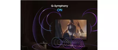 Q-Symphony. Ο τέλειος συνδυασμός τηλεόρασης και soundbar