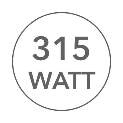 ΜΕΓΙΣΤΗ ΙΣΧΥΣ 315W