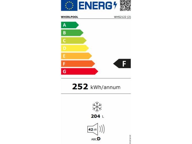 Whirlpool WHS2122 Οριζόντιος Καταψύκτης