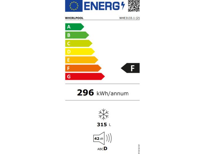 Whirlpool WHE3133 Οριζόντιος Καταψύκτης