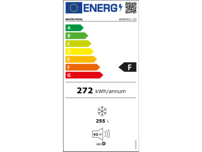 Whirlpool WHM 2511 Οριζόντιος Καταψύκτης