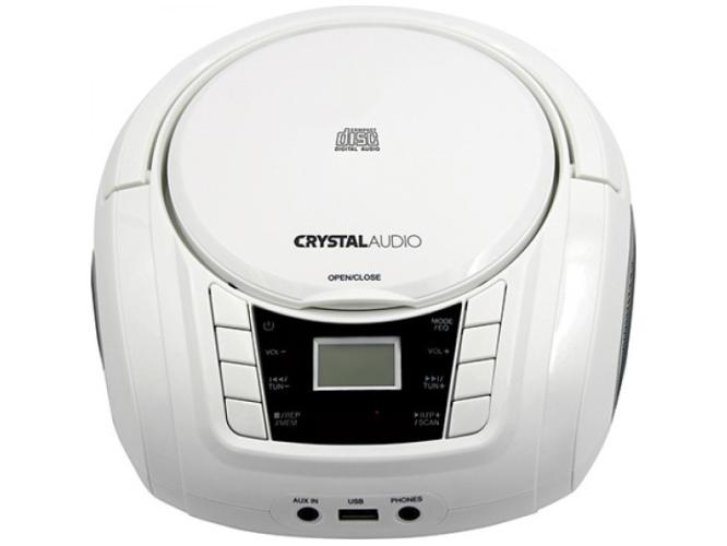 Crystal Audio BMBU2W Φορητό Ράδιο CD