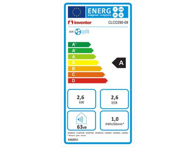 Chilly Φορητό Κλιματιστικό 9000Btu