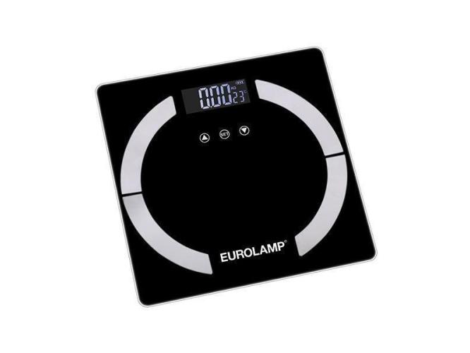 Ζυγαριά Μπάνιου Με Λιπομέτριση Eurolamp 300-70037