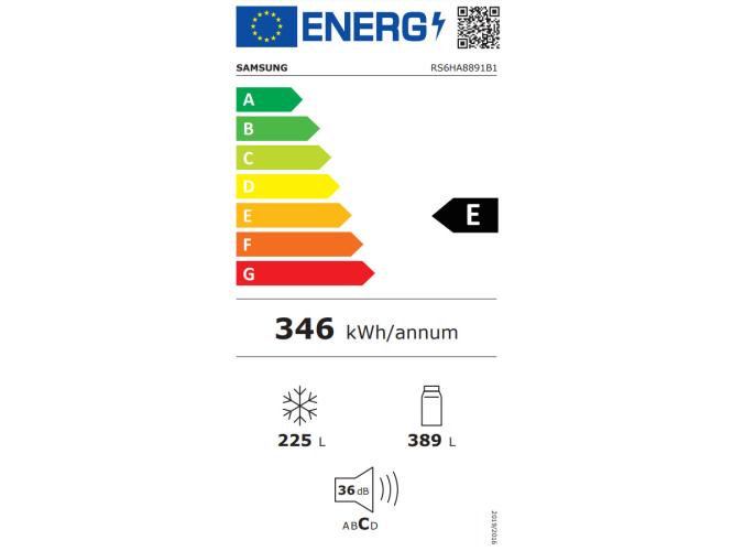 Ψυγείο Ντουλάπα Samsung RS6HA8891B1/EF