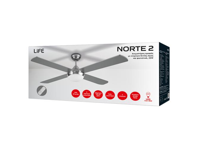 Ανεμιστήρας Οροφής Life NORTE 2