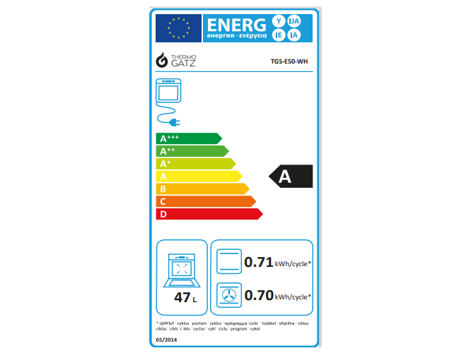 Κουζίνα Εμαγιέ THERMOGATZ TGS E50 WH