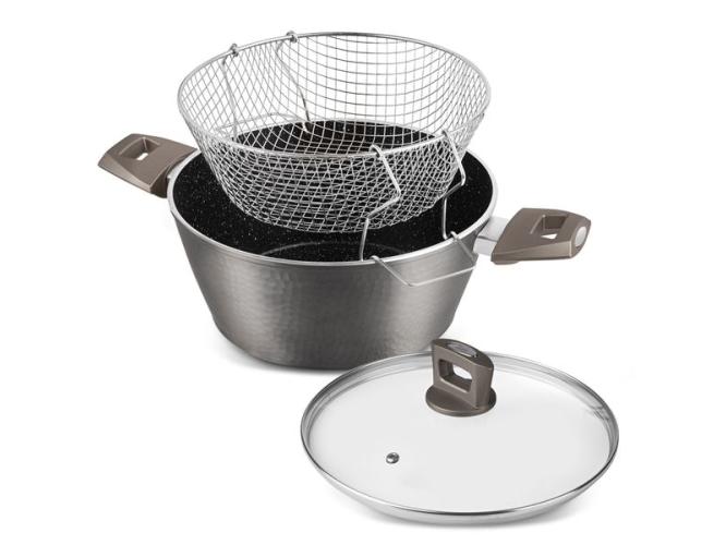  Κατσαρόλα Φριτούρα Izzy ONYX 24cm 223841