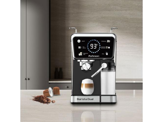 Μηχανή Espresso Rohnson Barista Dual Hot & Cold R-98082