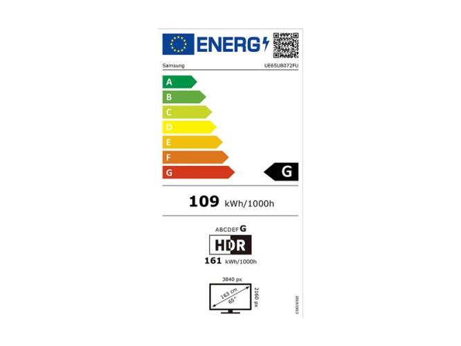Τηλεόραση 65'' Smart Samsung UE65U8072F